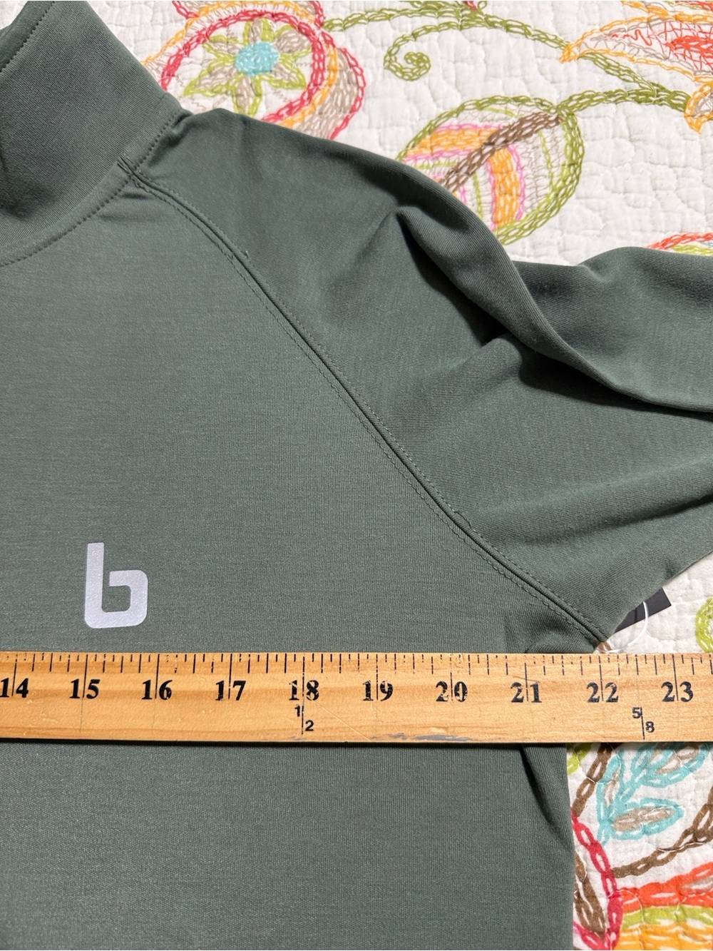 Burn Boot Camp unisex medium logo zip hype dusty green pullover new with tags - Picture 5 of 12